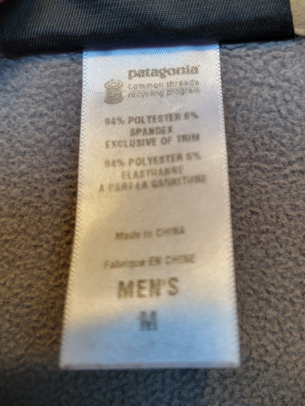 Patagonia Softshell Jacket Mens Medium Olive Green Full Zip Lightweight Outdoor - Picture 4 of 12